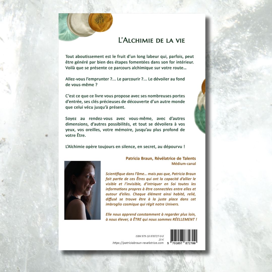 AlchimieDeLaVie_relief_4e de Couverture
