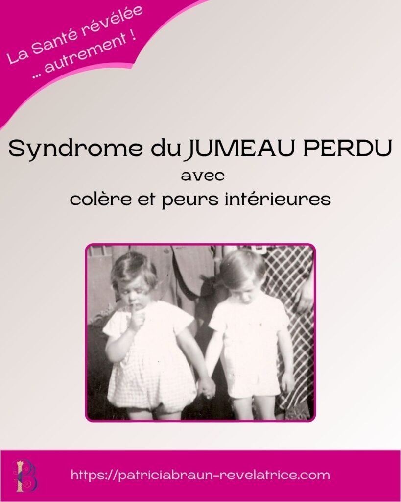 deux enfants, jumeaux, se tiennent par la main, la fille pose son index sur la bouche et le garçon baisse tristement la tête, pour illustrer le syndrome du jumeau perdu in utero